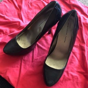 Charlotte Russe Black Pumps Heels Size 8.5